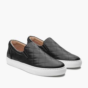 GREATS Wooster Quilted Leather Slip‑ons
